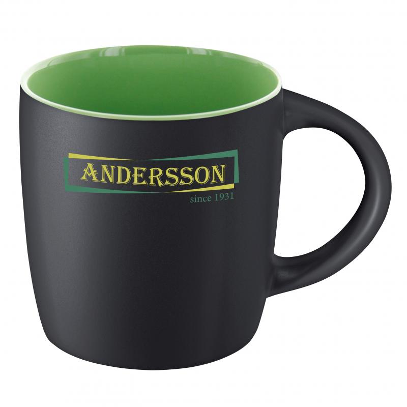 Image of Kossinger Ennia Black Stoneware Mug